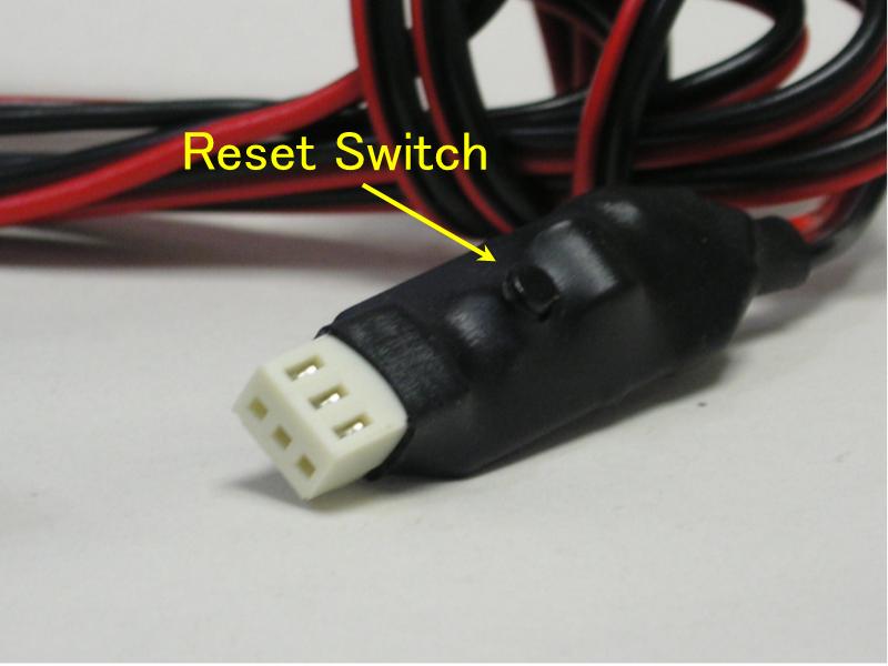  and holding the RST button on 4) the interface cable switch ON the power 